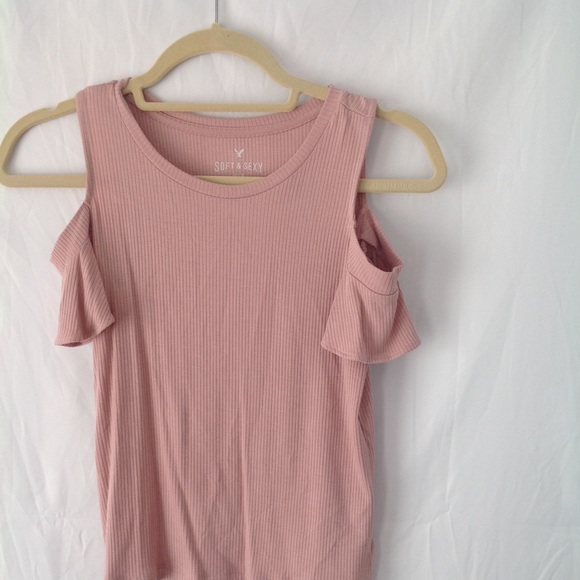 American Eagle soft& sexy pink top - Picture 7 of 8